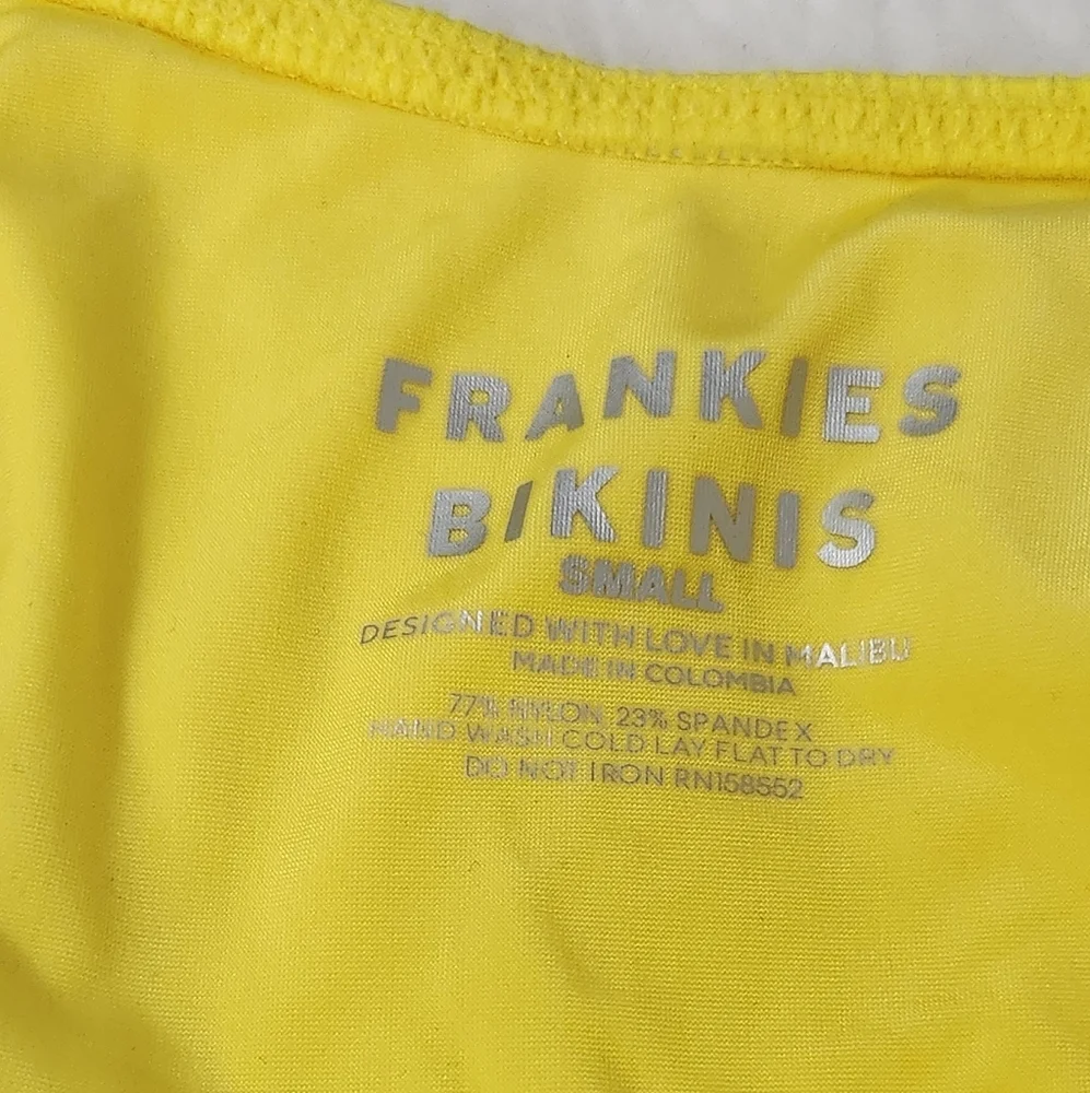 New!Frankie's Bikinis Amne‎ Plisse Full Coverage Bikinis Bottoms